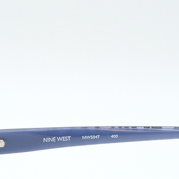 Nine West EYEGLASSES NW5047 Blue Crystal Excellent condition 💫 👓 - Picture 8 of 13
